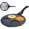 Panvica na vajíčka a Orion Grande 27 cm granitová, 4 polia