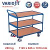 VARIOFIT sw-600.600 policový vozík 1125 x 625 x 1010 mm