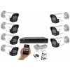 Monitorrs Security IP 7 kamerový set 2 Mpix WTube Plast (6023K7) (Monitorrs Security)