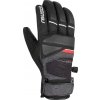 Lyžiarske rukavice Reusch Storm R-TEX XT - blck/blck melang/fire red 9,5