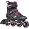 Dámske rekreačné Kolieskové Korčule Rollerblade ZETRABLADE W black cyclamen pink 40,5