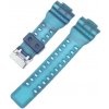 Remienok pro Casio G-Shock, plastový, modrý, strieborná spona (pro modely GA-100, GA-110, GD-120, GLS-100)