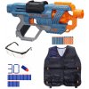 Nerf Elite 2.0 Commander E9485 + 30 šípov + vesta + okuliare