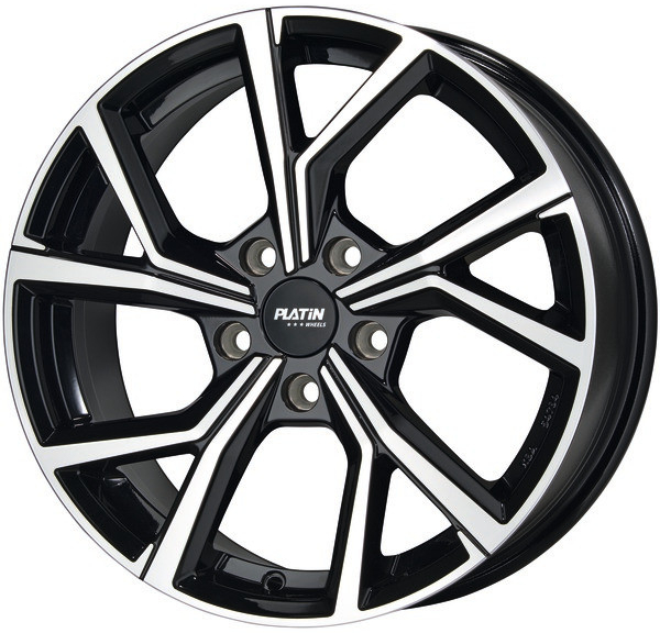 PLATIN P115 6,5x16 5x114,3 ET50 black polished