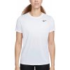 Nike Dámske tréningové tričko NK DF TEE RLGD LBR biela čierna