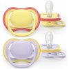 Philips AVENT Cumlík Ultra air fialová/žltá 0-6m dievča 2ks 9043298