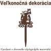 Veľkonočná ozdoba - zápich 14 Tmavá