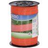 Vodivá páska 40mm, Basic 200m, oranžová na elektrický ohradník