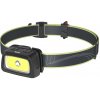 LED čelovka HL350, COB, batérie, výstražné svetlo, píšťalka - HAMA 00228616