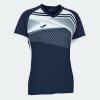 Joma Dámsky dres SUPERNOVA II T-SHIRT DARK NAVY-WHITE S/S Veľkosť: XS