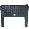 Prosperplast Truhlík RATAN CASE HIGH antracit, variant 60 cm