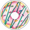 Pískacia koženková nášivka Koženková pískacia nášivka DONUT Velkost: PÍSKLE! veľké