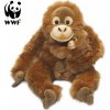 WWF plyšová hračka orangutan matka s mláďaťom (25cm) realistická plyšová hračka plyšové zviera opica