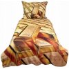 Jerry Fabrics 3D Obliečky Gold micro Polyester mikrovlákno 140x200 70x90