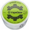 VapeGear predmotané spirálky - Fused Clapton - SS316, 0.43ohm