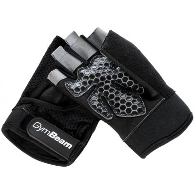 Fitness rukavice Grip Black - GymBeam čierna L