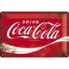 Plechová ceduľa Coca-Cola - Logo Classic, 30 × 20 cm