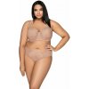Mat Vyztužená podprsenka M-053/22 Big CARMELA Maxi Béžová 65G