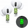 RockMax Art Skin pre AirPods Pro 2 / Pro / AirPods 4 - Smile svietiaca v tme