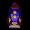 2Kids Toys LED NEON LIGHT lampička Raketa