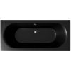 Excellent Oceana obdĺžniková vaňa slim 170x75 cm čierna WAEX.OCE17BLMS