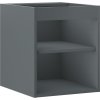 Mexen Box-A, závesná skrinka 40 cm, grafitová matná, 91AX1-0400-470-1-66