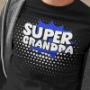 Tričko s potlačou SUPER GRANDPA Pánsky Čierna XXL