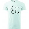 Súhvezdie - Leo - Lev - Klasické pánske tričko vyššej gramáže - 2XL ( Frost )