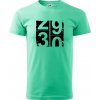 Tachometer 30 - Klasické pánske tričko vyššej gramáže - 2XL ( Mätová )