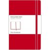Moleskine: Zápisník tvrdý čistý červený L