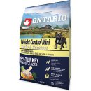 Krmivo pre psa Ontario Mini Weight Control Turkey & Potatoes 6,5 kg