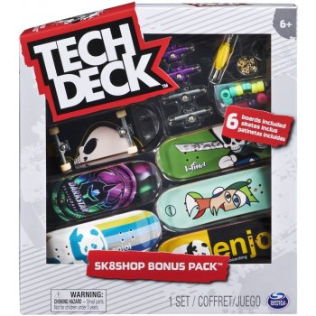 Tech Deck Skateshop 6ks s příslušenstvím Primitime