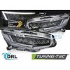 Tuning-tec PLNÉ LED SVETLOMETY ČIERNA pasujú na HONDA CIVIC X 16-21