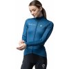 ALÉ Cycling Clothing Alé Solid Fondo 2.0 LS W, Blue Veľkosť: XL Dámsky cyklo dres s dlhým rukávom