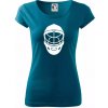 Florbal maska - Dámske tričko Pure - L ( Petrolejová )