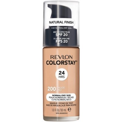 Revlon Professional Colorstay make-up Normal Dry Skin Make-up pre normálnu až suchú pleť s pumpičkou 200 Nude 30 ml