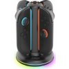 iPega SW2052 Nabíjacia Stanica s RGB pre JoyCon Ovládače Nintendo Switch 2 Black