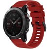 BStrap Silicone Acton remienok na Garmin Fenix 5x / 6x, dark red SGA004C02