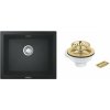 Súprava granitový drez Grohe K700 31654AP0, súprava na odtok Grohe 40997GN0