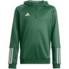 Adidas Tiro 23 Competition Hoodie Jr HU1357 sweatshirt (196927) Black/Green 140cm