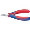 Electronics kliešte 115 mm s polguľatými čeľusťami KNIPEX 07897