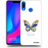 Picasee silikónový prehľadný obal pre Huawei Nova 3 - Diamanty White