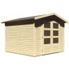 Drevený záhradný domček AMBERG 4 Lanitplast