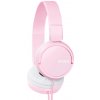 SONY sluchátka MDR-ZX110 růžové MDRZX110P.AE