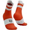 Compressport PRO RACING SOCKS V4.0 RUN Červená Biela T1