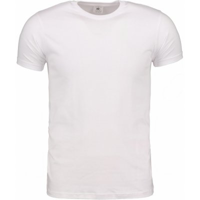 B&C pánske tričko Basic biele