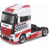 Bburago MB Actros Gigaspace černá bílá 1:43 (BB18-32201)