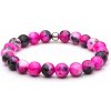 BudNej minerálny náramok FUCHSIA JADEIT MN1069