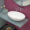 Aquatek ROSE oválne umývadlo 50 x 35 x 15 cm A1586473