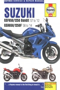 Suzuki GSF650/1250 Bandit & GSX650/1250F Service & Repair Manual Mather Phil